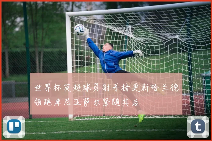 世界杯英超球员射手榜更新哈兰德领跑库尼亚萨尔紧随其后